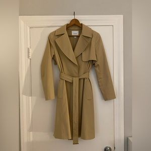 Cuyana trench coat